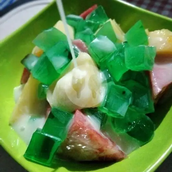 Susu Buah Cup 450ml | Salad Buah Dan Yogurt Wilsya, Sebrang Dealer Honda Lima Motor
