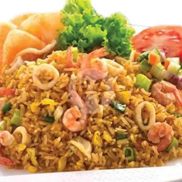 Nasi Goreng Seafood | Hokkian Mie (Cabang A2 Foodcourt), Golden King Food Court