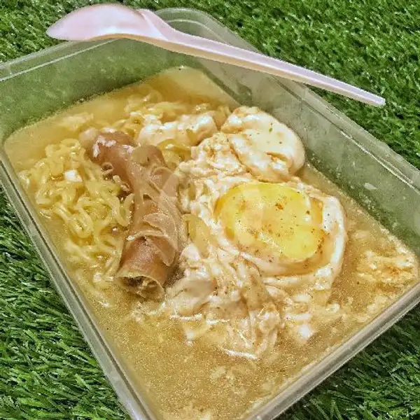 Indomie Kuah Ayam Special Pedas Sosis & Telur ( Bisa Pilih Level 1- 10 ) | indomie pedas Huh Hah, apartemen ganidha