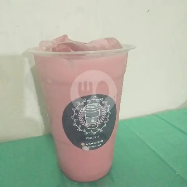 Red Velvet Late Milk | Toxic Coffe, Cipayung