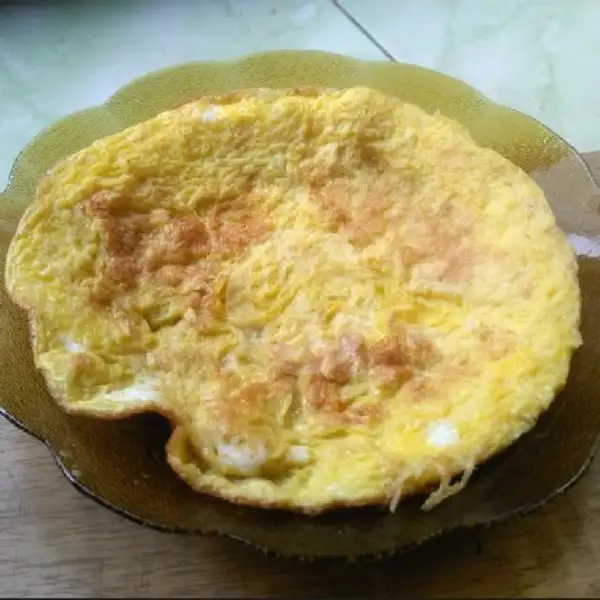 Telur Dadar | Nasi Uduk Mamah Ismi, Cipayung