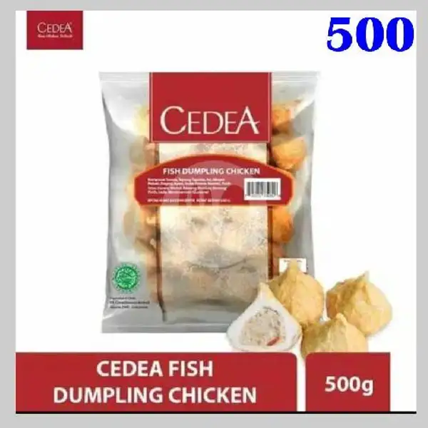 Fish Dumpling Chicken Cedea 500 gr | Nopi Frozen Food