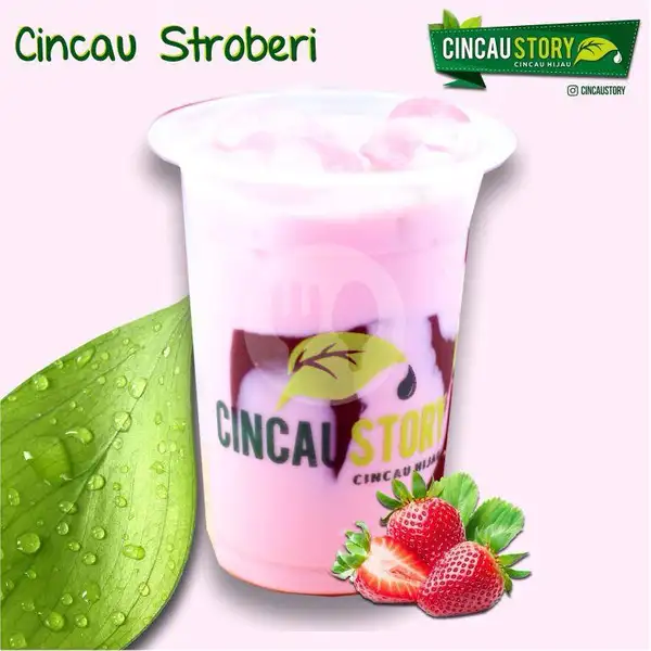 Strawberry Cincau | Cincau Story, Gajah Mada Plaza