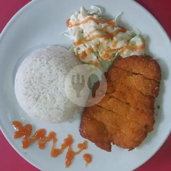 Nasi Chicken Katsu | Warung Mantune