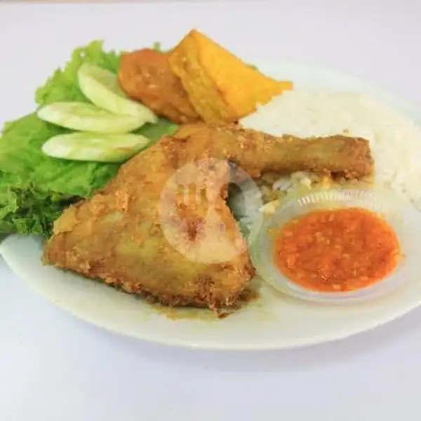 Paket Ayam Goreng + Es Teh Manis Cup | Ayam Bakar Bunda, Limo