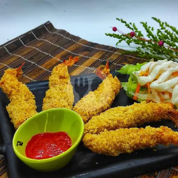 A La Carte Ebi Furai | Kepiting Lobster - King Crab Seafood, Sudirman Street