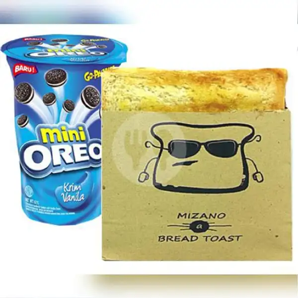 Mizano Oreo Reborn | Mizano Bread Toast, Bintaro