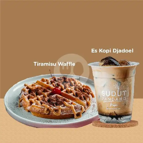 BSP 3 - Tiramisu Waffle + Djadoel | Sudut Pandang Kopi Teuku Umar Bali, Teuku Umar