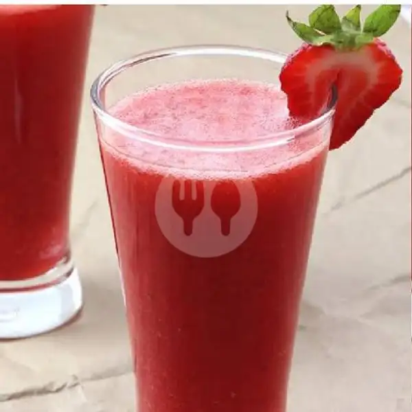 Juice Strawberry | Ayam Geprek Red Devil, Playground Pelita