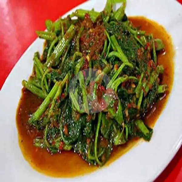 Tumis Kangkung | Ayam Penyet Selera Baru (ANEN) Sp. Surabaya, T Chik Ditiro