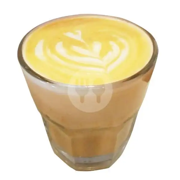 Hot/Ice Latte Special Syrup | Elzatta Café, Pondok Kelapa