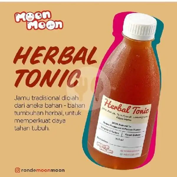 Herbal Tonic ( Jamu ) | Ronde Dan Angsle Moon Moon, Dharmawangsa