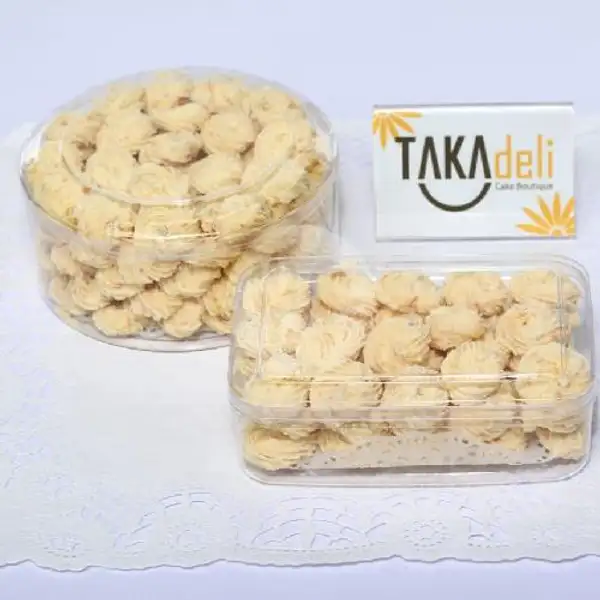 Sagu Keju Cookies Toples Petak | Takadeli Cake Botique, Siliwangi