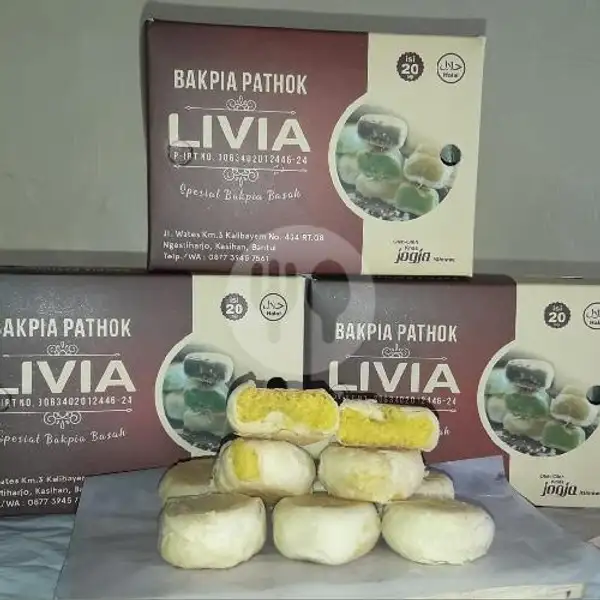 Spesial Bakpia LIVIA Durian Crispiy | Bakpia Pathok Livia dan 805, Kalibayem