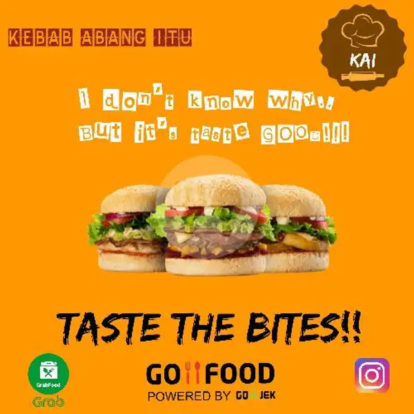 Burger Patty Beef | Kebab Abang Itu, Bekasi Utara