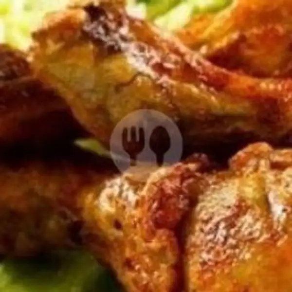 ayam goreng biasa tanpa sambel 1biji dada/paha | Depot Nasi Campur Mix Max, Karang Asem