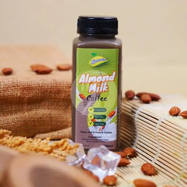 Almond Milk Coffe Latte (No Caffein) | Almonin Almond Milk