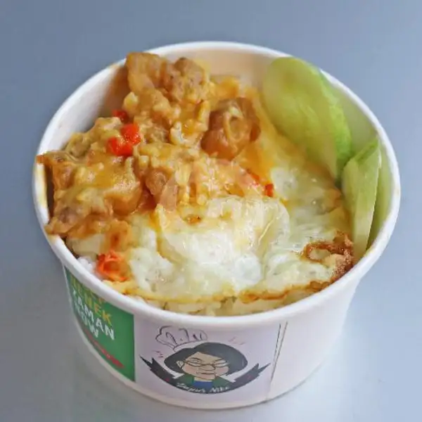 Chicken Salted Egg | Ricebowl Ayam Dapur Nike, Buah Batu