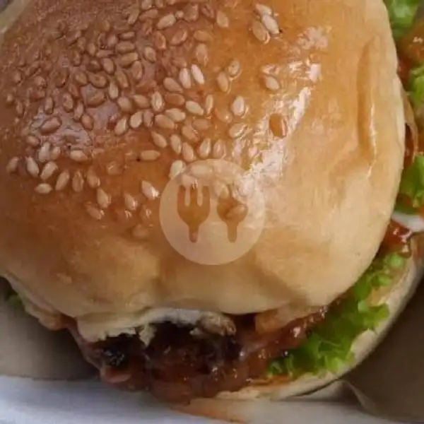 Burger | Es Kopi & Jus Teras 52 Blimbing