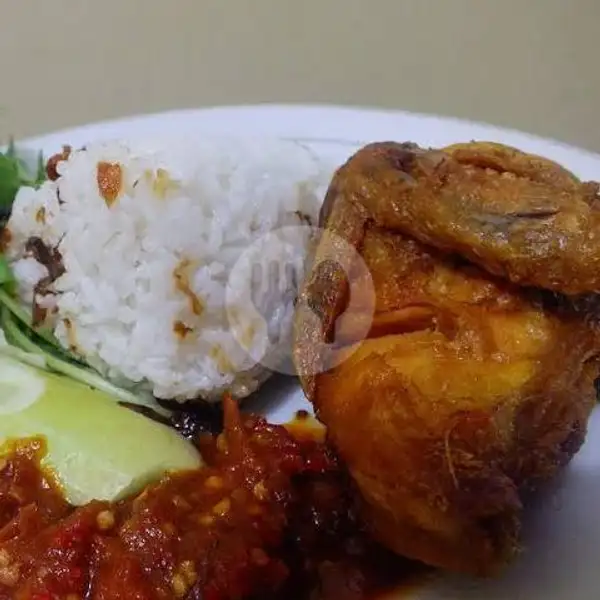 Paket Pecel Ayam Dada + Nasi | Dapur Maem, Al-Muhajirin 4