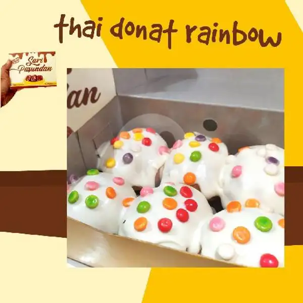 Thai Donat Rainbow | Kue Balok Sari Pasundan, Hasan Basri