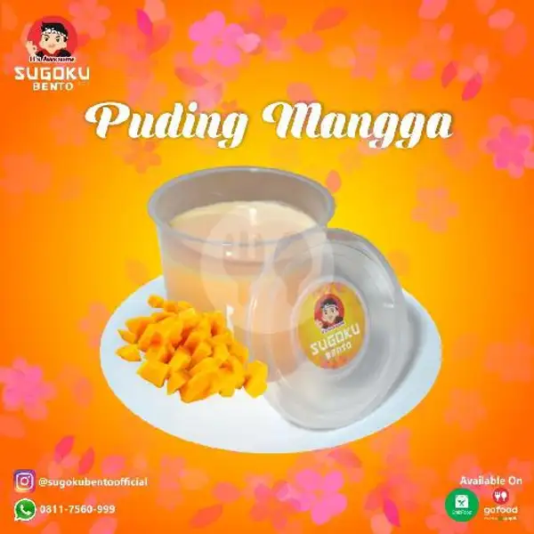 Puding Mangga | Sugoku Bento, KH Wahid Hasyim