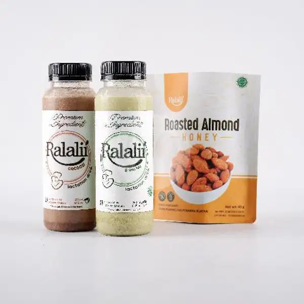 Paket Busui Satu | Ralalii Almond Milk & Cookies, Taman Siswa