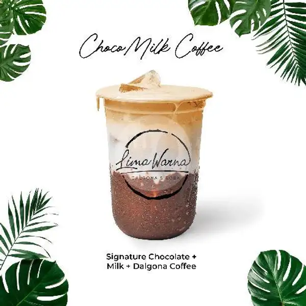 ChocoMilk Coffee | Lima Warna Dalgona Dan Boba Kopi, Raya Cilimus