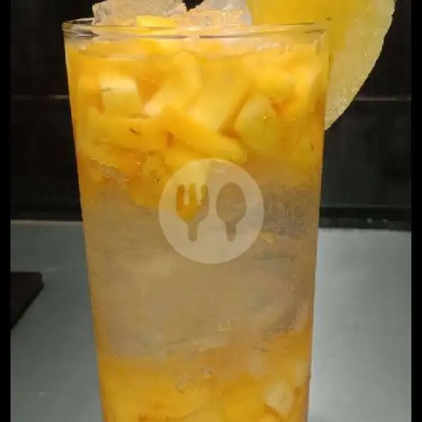 pineapple Ice Sparkling | Warung Jus