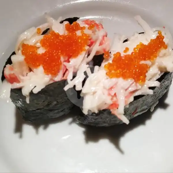 Kani Tobiko Gunkan ( 2 Pcs ) | Sushi Kaila, Pondok Aren