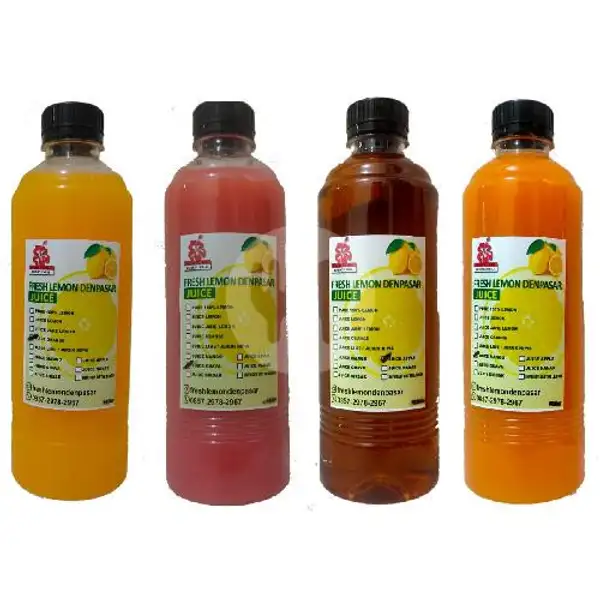 3 Botol Juice Free 1 | Fresh Lemon, Denpasar