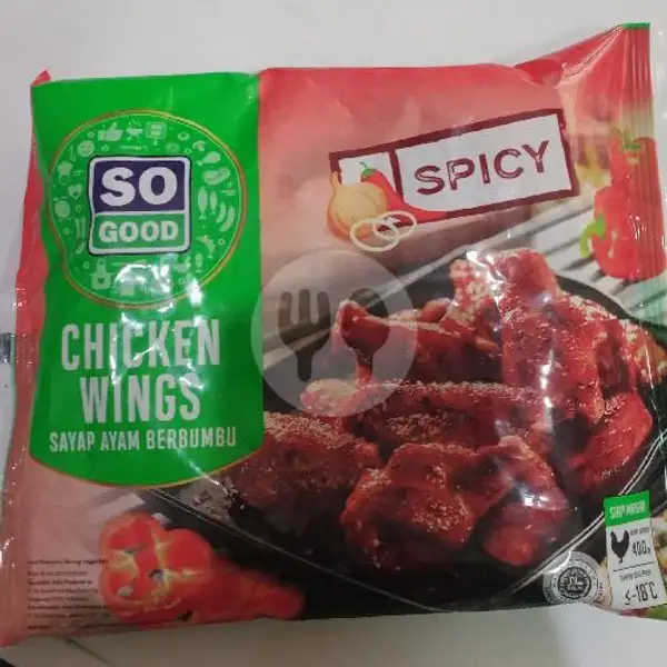 So Good Spicy Wing 400 Gr | Frozen Food Rico Parung Serab