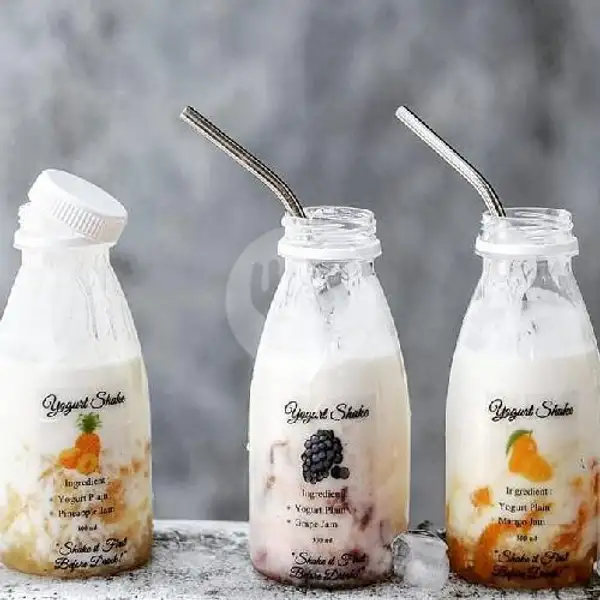 Paket 3 Botol Yogurt Shake 350ml | Yogurt RaSa & Salad, Plamo Garden