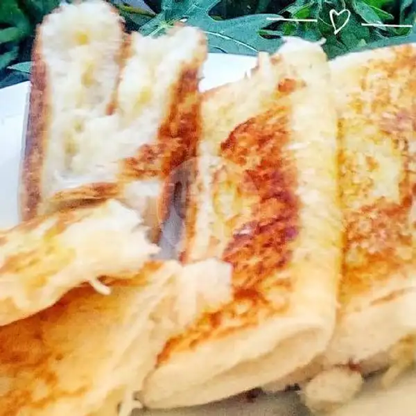 Roti Bakar Isi Keju Susu | Warkop Suha, Cilobak