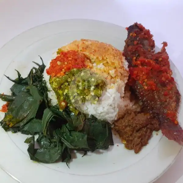 Nasi + Nila Goreng Balado | Ranah Minang, Sesetan