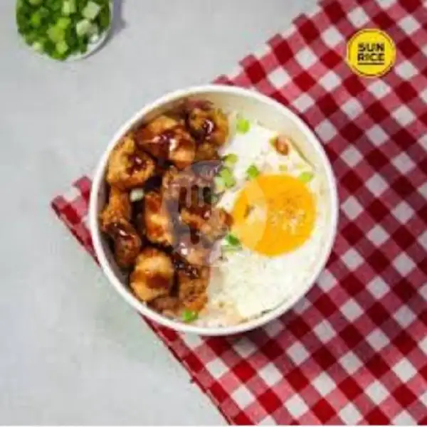 Paket Nasi Telor Pop Chicken Saos Barbeqiu | Ayam Bebek Cumi Sambal Mercon Dower, Pondok Aren