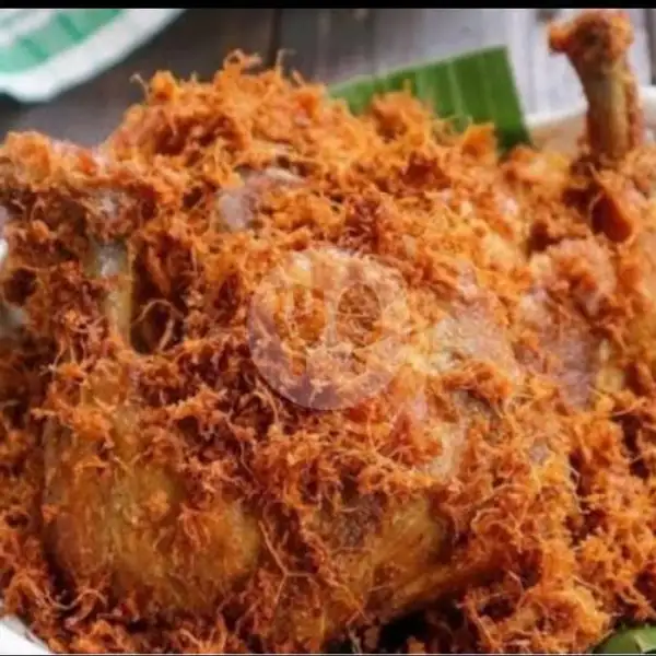 Ayam Goreng Laos Besar Paha ( Nasi Putih ) | Lalapan Cak Selamet