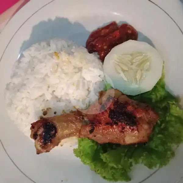 Nasi Ayam Bakar | Anggun Hi Legooo Ice, Blimbing