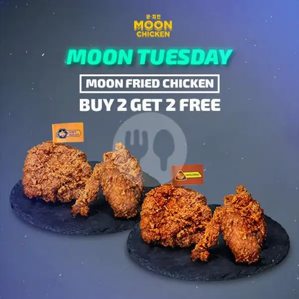 4 Moon Fried Chicken Tuesday | Moon Chicken by Hangry, Karawaci