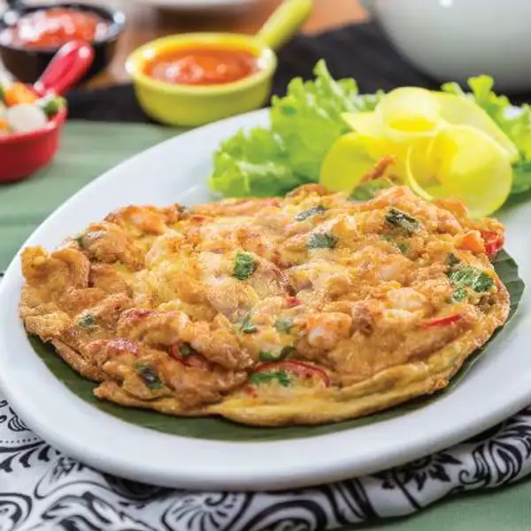 Omelette Seafood | Bakso Lapangan Tembak Senayan, Kedaton