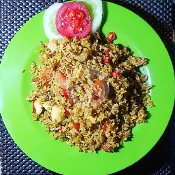 Nasi Goreng Sosis + es teh tawar (DHD) | Nasi Goreng, Bakmi Dan Seafood Mas Bimo, Tj. Priok