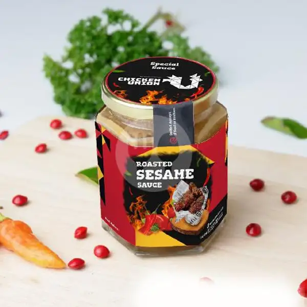 Sesame Sauce On Jar | Chicken Union, Serang