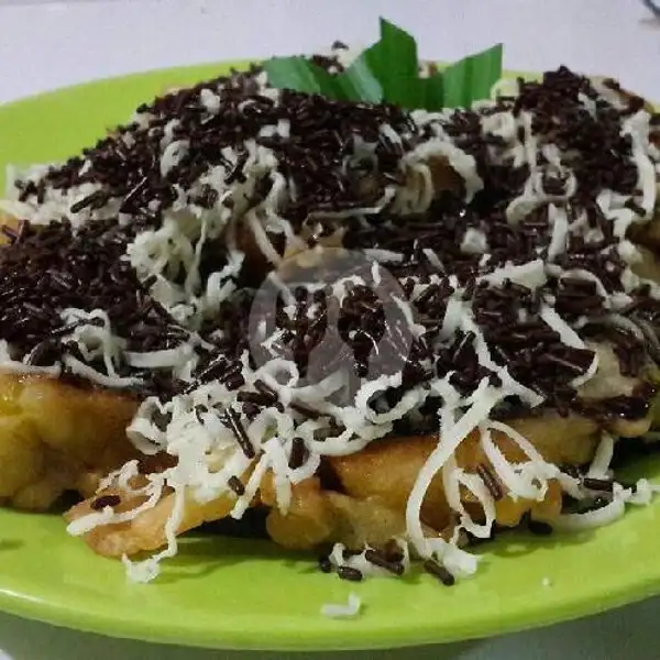 Pisang Goreng Cokelat Keju Susu | Cafe Dede Hamizan, Kayu Manis Utara