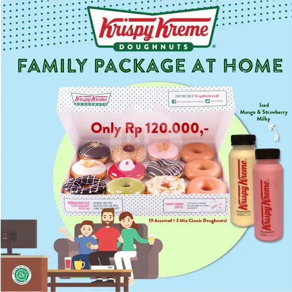 Family Package | Krispy Kreme, Gambir