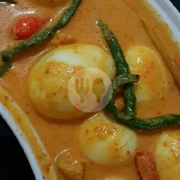 Nasi Telur Gulai | Nasi Padang Sari Rasa (Spesial Ayam Pop & Rendang Daging), Sawojajar
