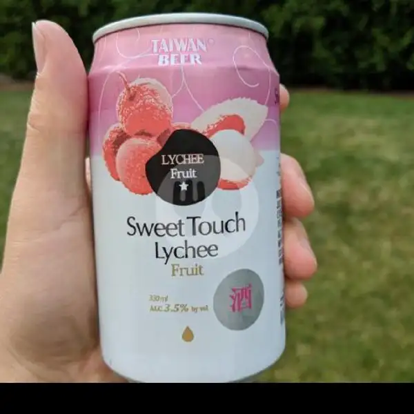 Taiwan Beer Lychee Sweet Touch 330 Ml | Arga Bintang Anggur N Soju, Terusan Buah Batu