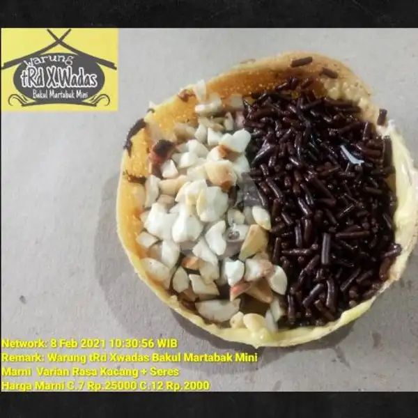 Marni C.12 Varian Rasa Kacang Seres | Martabak Mini (Mas.Tar) Warung Trd Xwadas, Fatahilah