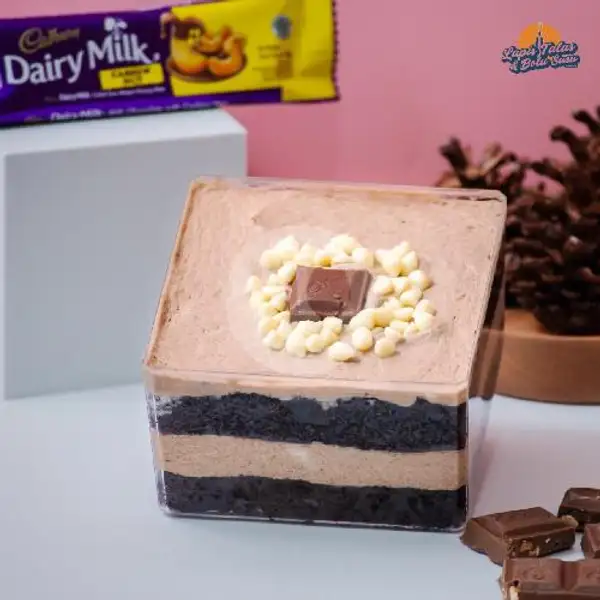 Dessert Cake Cadbury | Kue Lapis Talas Dan Bolu, Pekayon