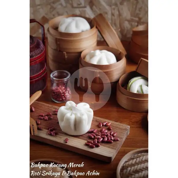 Bakpao Kacang Merah | Roti Srikaya & Bakpao Achin, Ruko Poris Paradise