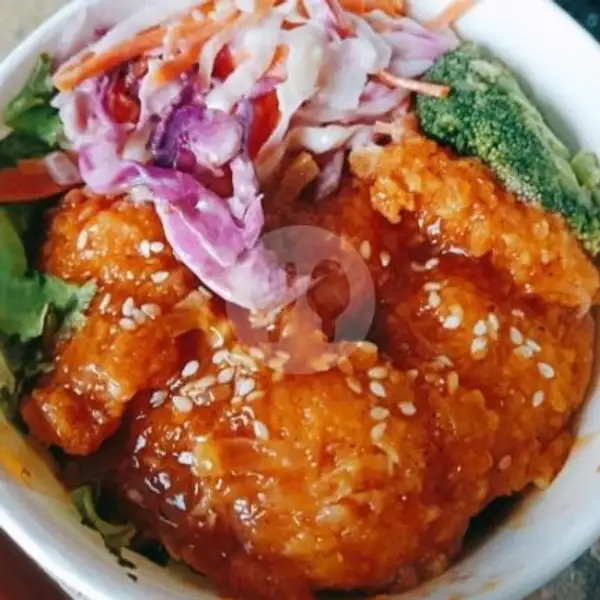 ricebowl chicken teriyaki | DI-EAT RICEBOWL